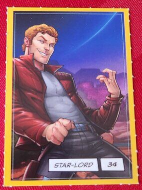 Loblaws Marvel Stickers - 34 Star-Lord - MAKE A BUNDLE!!
